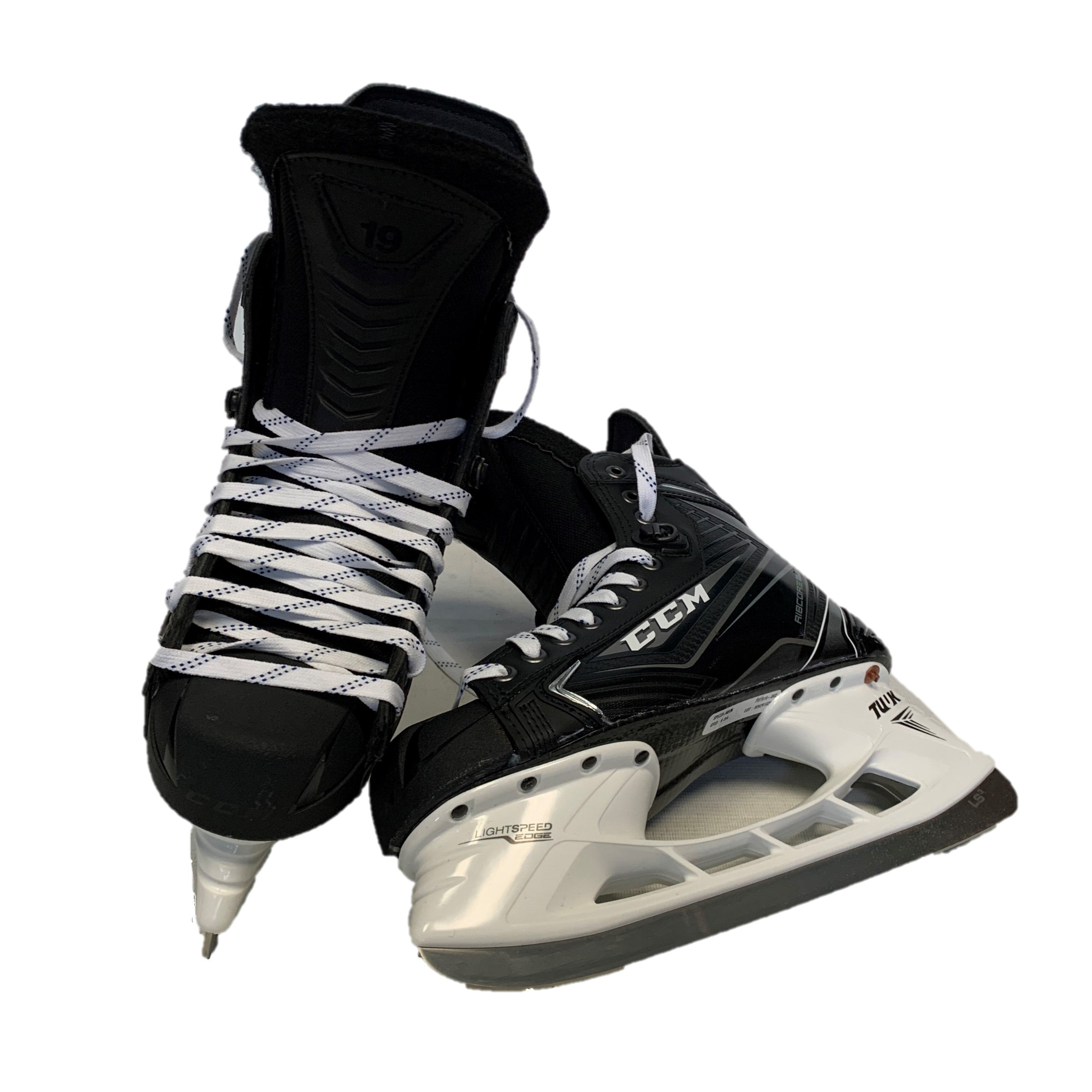 Patins de hockey CCM Ribcor 70K Pro Stock - Taille 9.75D - Jason Spezza